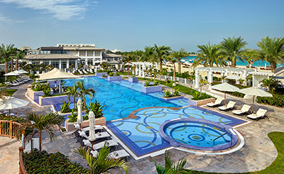 Pool illustration for Saadiyat Island