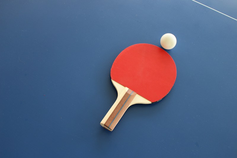 Table tennis practice — illustrative image